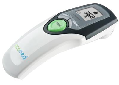 Ecomed TM 65-E Infrarood koortsthermometer Met koortsalarm - thumbnail