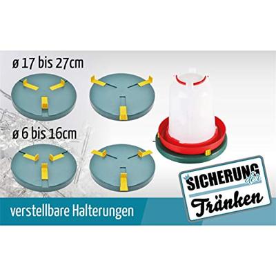 Drinkbakverwarmer 25cm, 24VDC/20W