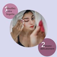 Lamazuna Make-up verwijder pads - wasbaar 20st in box - thumbnail