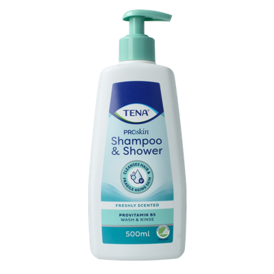 Tena Proskin Doucheshampoo met Provitamine B5 500ml