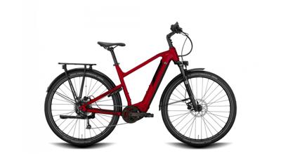 CONWAY elektrische trekkingfiets "cairon t 2.0 625" mod. 22 ebike conw.cairon t 2.0 625 28/50 diam.9sp red/bl