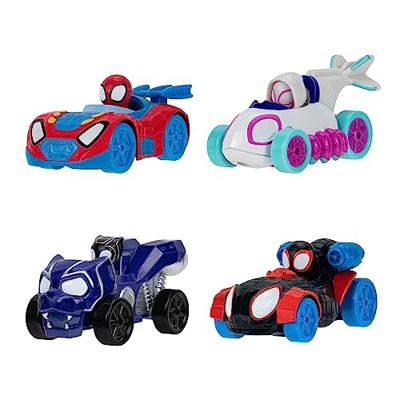 Jazwares Spidey and his amazing friends - speelgoedauto&apos;s metaal, 4st. - thumbnail