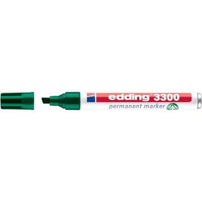 Viltstift edding 3300 schuin 1-5mm groen | 10 stuks