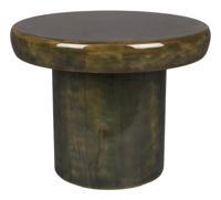 Dutchbone Ronde Bijzettafel 'Mush' Mangohout, 45cm - thumbnail