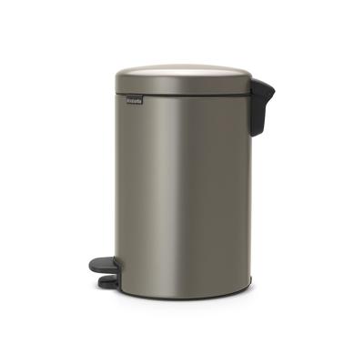Brabantia pedaalemmer Newlcon 12 liter platinum - thumbnail
