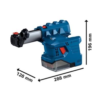 Bosch Professional GBH 18V-22 Accu combihamer SDS-Plus 1,9J + stofafzuiging 18V Basic Body in L-Boxx - 0611924004 - thumbnail