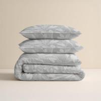 Sleeptime Flanel Rosa Grijs 200 x 200/220 cm - thumbnail