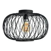 Urban Interiors Plafondlamp 'Twist' Ø37cm, kleur Zwart - thumbnail