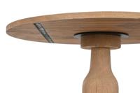 Eettafel Home ESPRIT Mangohout 140 x 140 x 77 cm - thumbnail