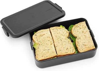 Brabantia Make & Take Lunchbox L Donkergrijs - thumbnail