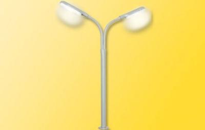 Viessmann Modelltechnik H0 Straatlantaarn Dubbel Kant-en-klaar model 6095 1 stuk(s)