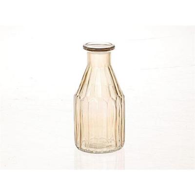 HBX Natural Living Vaas meridian ø7,5xh16,5cm geel