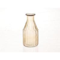 HBX Natural Living Vaas meridian ø7,5xh16,5cm geel - thumbnail