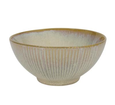 Cookinglife Kommen Coastal Lines Ocean Beige ø 15 cm - 6 stuks