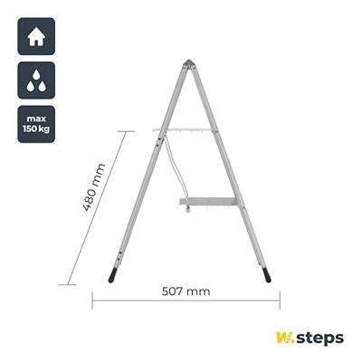 W.steps Aluminum trap Vikingstep Mini - WI728141 W.steps Aluminum trap Vikingstep Mini - WI728141