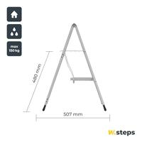 W.steps Aluminum trap Vikingstep Mini - WI728141 - thumbnail