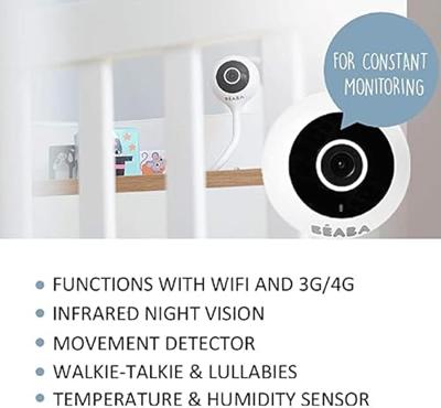 Videobabyfoon Zen Connect BEABA wit