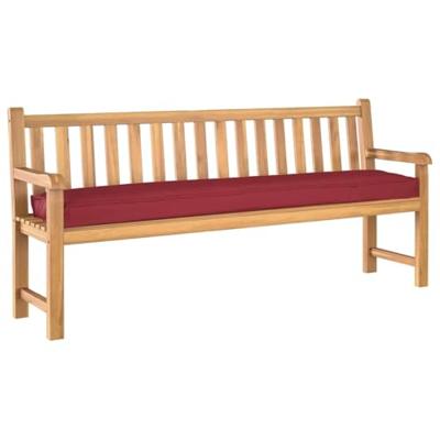 VidaXL Palet kussen wijnrood 200 x 40 x 8 cm oxford stof VidaXL Palet kussen wijnrood 200 x 40 x 8 cm oxford stof