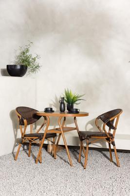 Nohr Bistroset 'Alesia' kleur Bruin