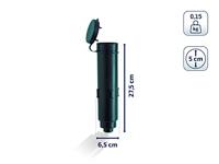 Leifheit 85608 Linoprotect Droogmolen Bodemanker Zwart - thumbnail