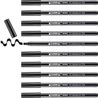 Kalligrafiepen edding 1255 5.0mm zwart | 10 stuks - thumbnail