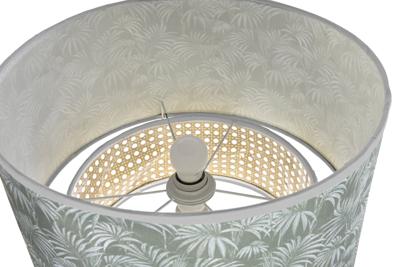 Vloerlamp DKD Home Decor Metaal Polyester Wit Groen 220 V 50 W (40 x 40 x 129 cm) Vloerlamp DKD Home Decor Metaal Polyester Wit Groen 220 V 50 W (40 x 40 x 129 cm)