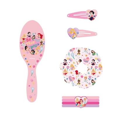 Kapper Set voor kinderen Disney Princess 14 x 18,5 x 4 cm 5 Onderdelen