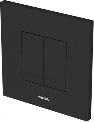 Wisa Delos bedieningspaneel mat zwart tbv Wisa XF/XS