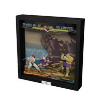 Pixel Frame - Street FIghter Alpha 2 - A Dramatic Battle (23cm x 23cm) - thumbnail