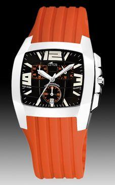 Horlogeband Lotus 15317-9 Rubber Oranje