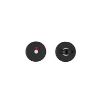 curve rozet - 8x52mm - WC - zwart - thumbnail