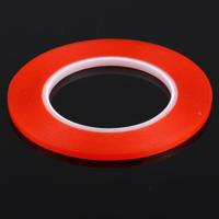 5mm breedte 3M dubbelzijdig zelfklevend Sticker Tape voor iPhone / Samsung / GSM-HTC Touch Panel reparatie lengte: 25m(Red) - thumbnail