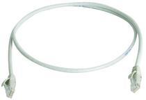 Telegärtner 100008396 RJ45 Netwerkkabel, patchkabel CAT 5e U/UTP 1.50 m Grijs Vlambestendig, Halogeenvrij 1 stuk(s)