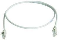 Telegärtner 100008396 RJ45 Netwerkkabel, patchkabel CAT 5e U/UTP 1.50 m Grijs Vlambestendig, Halogeenvrij 1 stuk(s) - thumbnail