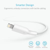 Anker PowerLine II iPhone-oplaadkabel, Lightning-kabel, MFi-gecertificeerd voor iPhone 13/12/11/Pro/XS/XS Max/XR/X/8/8 Plus/7/7 Plus/6s/6/6 Plus (wit), 0,9 m - thumbnail