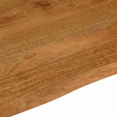 Tafelblad met natuurlijke rand 60x60x2,5 cm massief mangohout - thumbnail