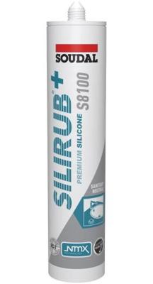 Soudal - Siliconenkit Transparant grijs/trijs 300 ml