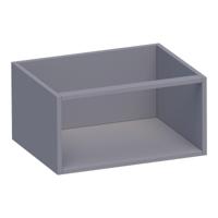 Brauer Flourish - Bijkast - 60 cm - met 1 Opbergvak - Mat Grijs - thumbnail