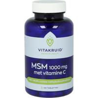 MSM 1000 mg > 99,9% zuiver + vitamine C - thumbnail