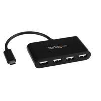 .com 4 poort USB-C hub - mini hub - USB-C naar 4x USB-A - USB 2.0 - USB Type C hub - USB C naar USB hub - Hub - thumbnail