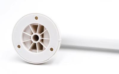 RIDDER Wandbeugel Pro S 30 cm aluminium wit