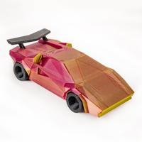 Polymaker PA03022 Dual Silk Filament PLA zijdeglans Meerkleurig, Zijdeglans 1.75 mm 1000 g Aubergine, Lime, Magenta PolyLite™ 1 stuk(s) - thumbnail