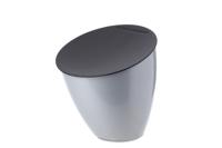 Mepal Calypso Afvalbakje 2.2L Zilver - thumbnail