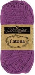 Scheepjes Catona 25g - 282 Ultraviolet - Haakgaren / Breigaren