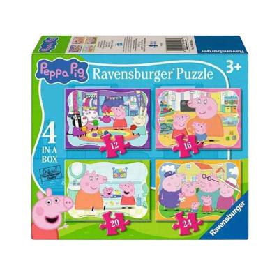 Ravensburger legpuzzel 4in1 peppa pig Ravensburger legpuzzel 4in1 peppa pig
