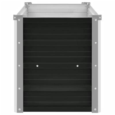 Plantenbak verhoogd 160x40x45 cm gegalvaniseerd staal antraciet
