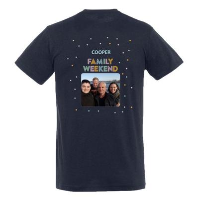 T-shirt voor mannen bedrukken - Navy - S T-shirt voor mannen bedrukken - Navy - S