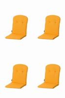 Kussen Kuip hoog 45x96 Panama gouden gloed (4 stuks) Madison - Madison - thumbnail