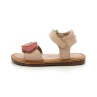 Leren kindersandalen Dyastar KICKERS¨ rozen - thumbnail