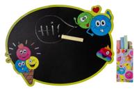 Duckiez Krijtbordje met krijt - lachgezicht - thumbnail